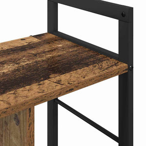 Ράφι Βιβλίων 3 επιπέδων 75 x 30 x 58,5 εκ. Επεξεργασμένο Ξύλο