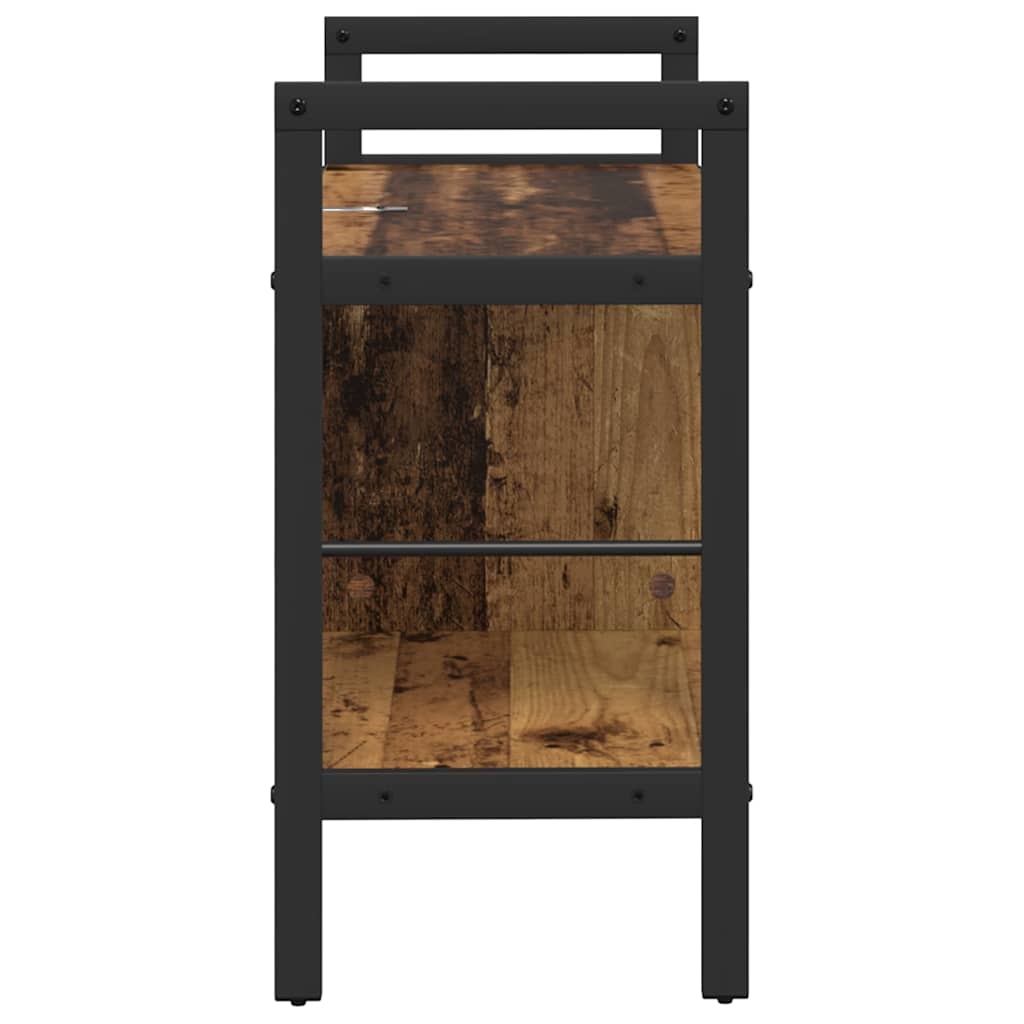 Ράφι Βιβλίων Παλιό Ξύλο 75 x 30 x 58,5 εκ. Επεξεργασμένο ξύλο