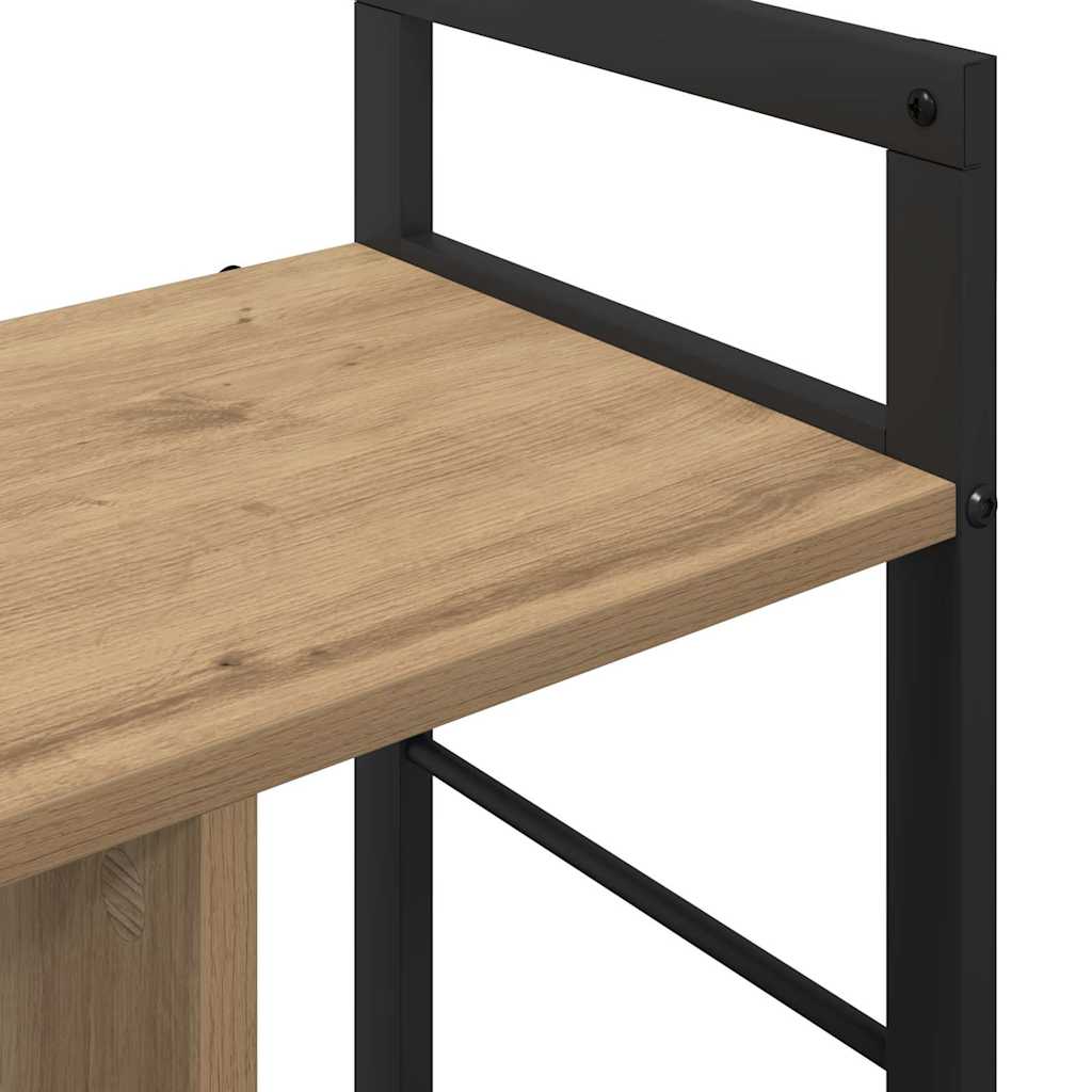 Ράφι Βιβλίων Artisan Oak 75 x 30 x 58,5 εκ. Επεξεργασμένο ξύλο - Pakobazaar