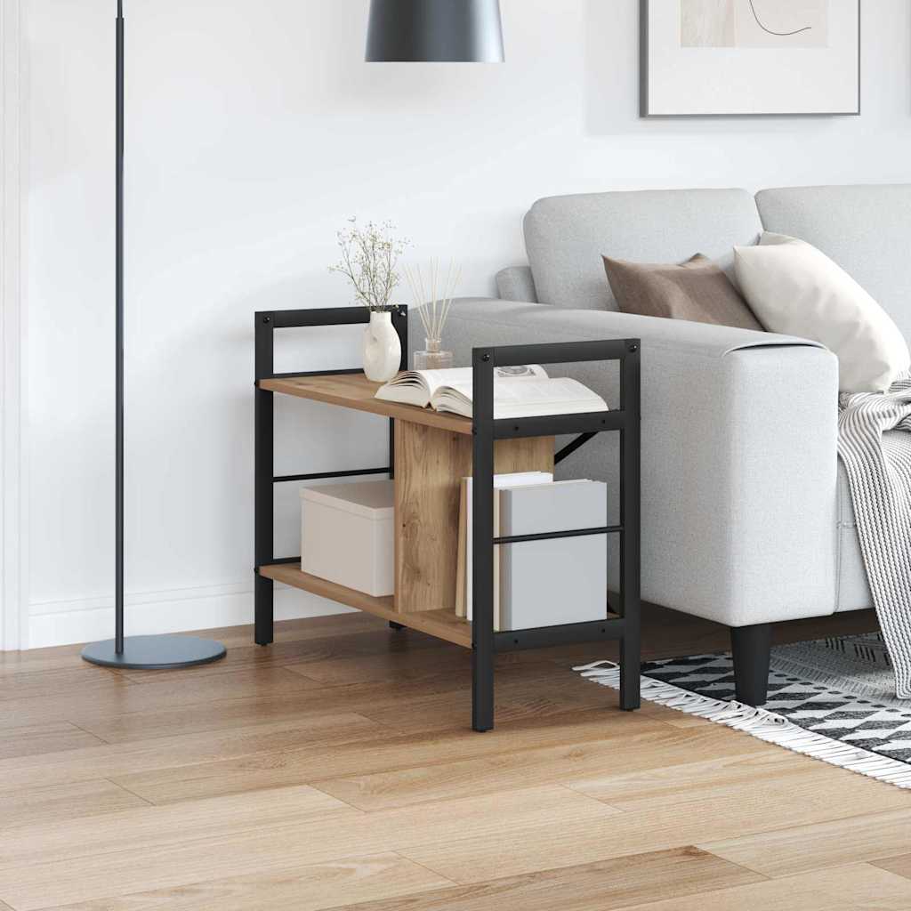 Ράφι Βιβλίων Artisan Oak 75 x 30 x 58,5 εκ. Επεξεργασμένο ξύλο - Pakobazaar