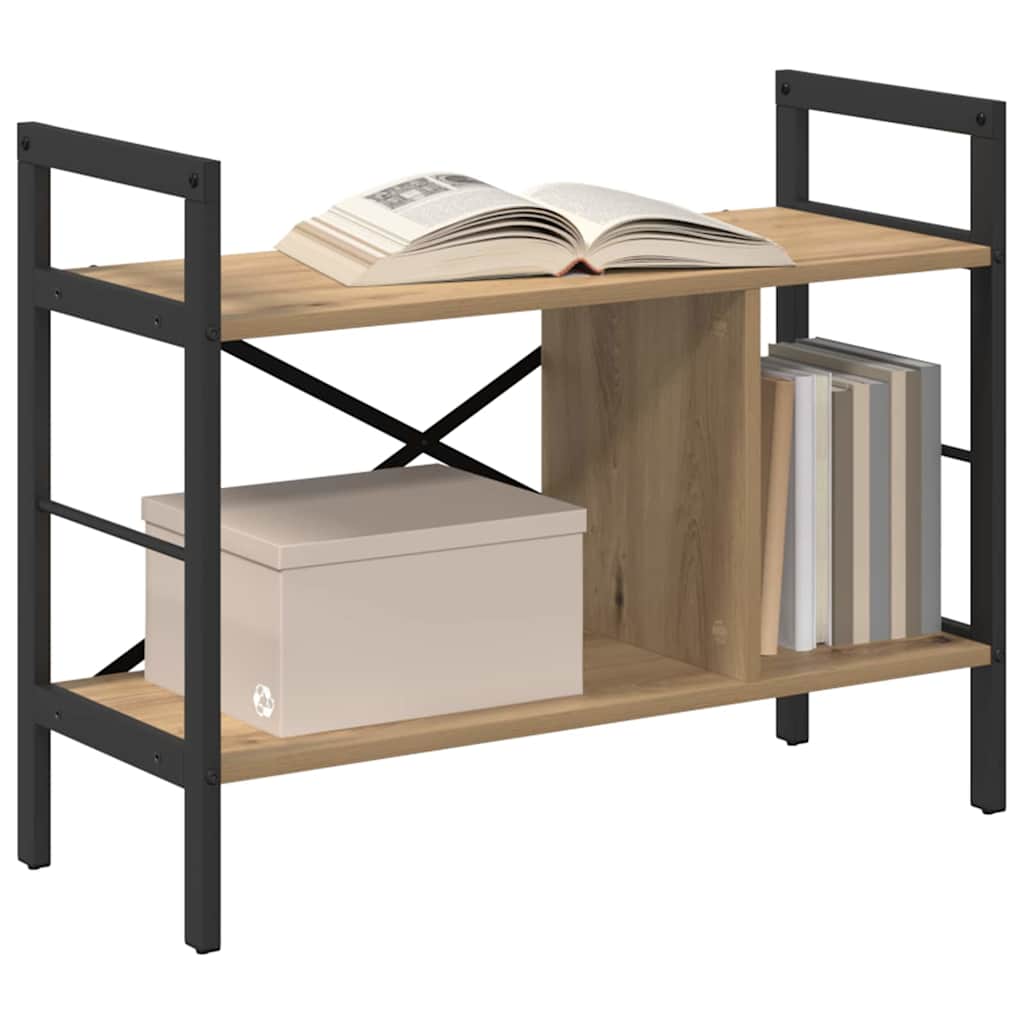 Ράφι Βιβλίων Artisan Oak 75 x 30 x 58,5 εκ. Επεξεργασμένο ξύλο - Pakobazaar