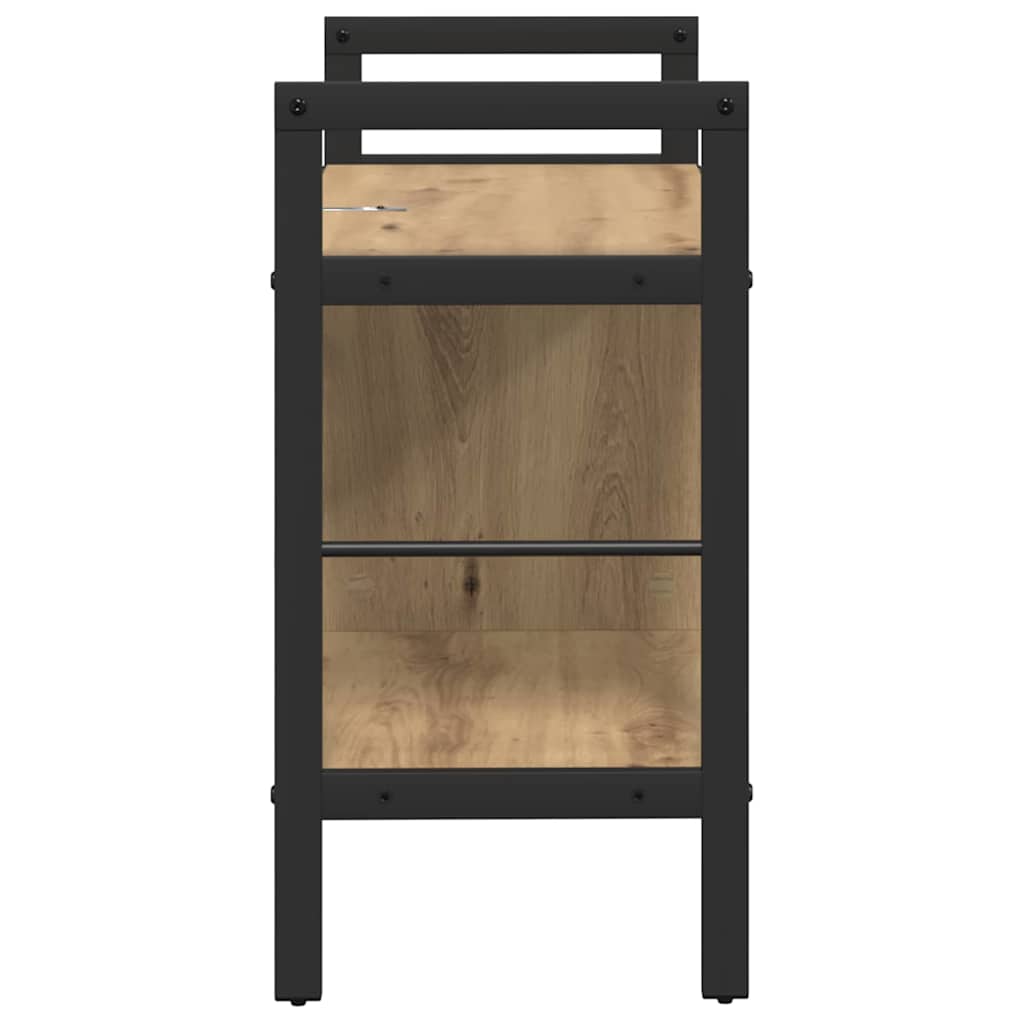 Ράφι Βιβλίων Artisan Oak 75 x 30 x 58,5 εκ. Επεξεργασμένο ξύλο - Pakobazaar