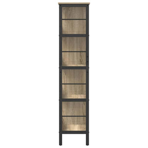 Ράφι Βιβλίων Δρύς Sonoma 82 x 32 x 144,5 εκ. Επεξεργασμένο ξύλο - Pakobazaar