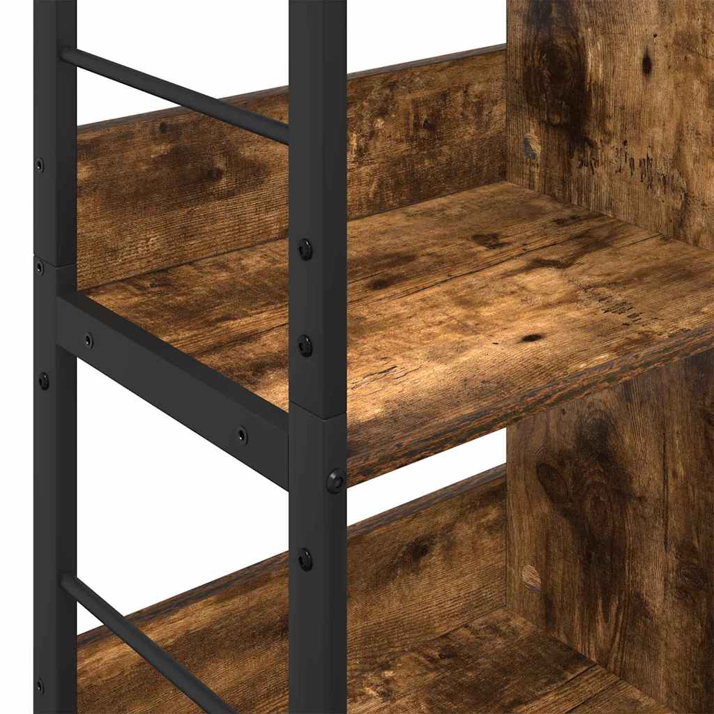 Ράφι Βιβλίων Καπνιστό Δρύς 82 x 32 x 144,5 εκ. - Pakobazaar