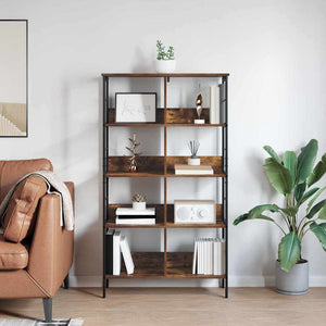 Ράφι Βιβλίων Καπνιστό Δρύς 82 x 32 x 144,5 εκ. - Pakobazaar