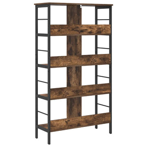 Ράφι Βιβλίων Καπνιστό Δρύς 82 x 32 x 144,5 εκ. - Pakobazaar