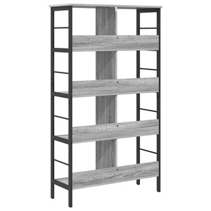 Ράφι Βιβλίων 8 επιπέδων 82 x 32 x 144,5 εκ. Επεξεργασμένο Ξύλο