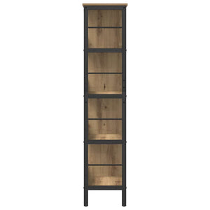 Ράφι Βιβλίων 8 επιπέδων 82 x 32 x 144,5 εκ. Επεξεργασμένο Ξύλο