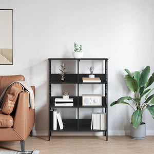 Ράφι Βιβλίων 6 επιπέδων 82 x 32 x 112 εκ. Επεξεργασμένο Ξύλο