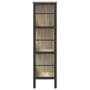 Ράφι Βιβλίων 6 επιπέδων 82 x 32 x 112 εκ. Επεξεργασμένο Ξύλο