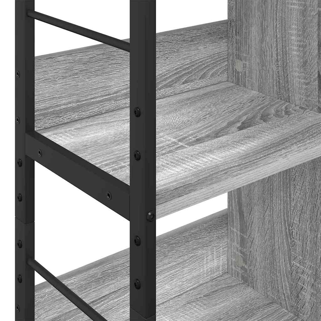 Ράφι Βιβλίων Γκρίζο Σονομα 82 x 32 x 112 εκ. Επεξεργασμένο ξύλο