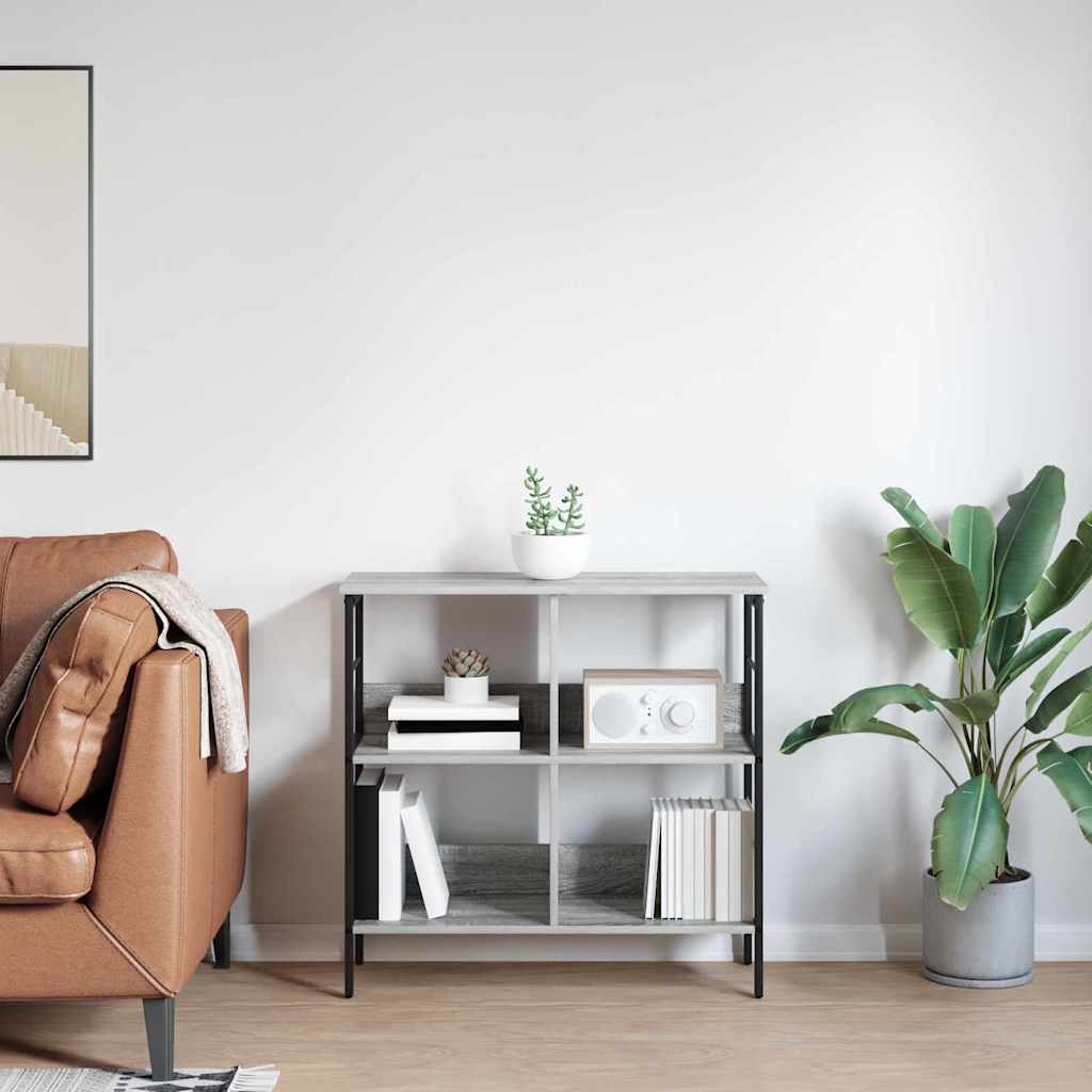 Ράφι Βιβλίων Γκρίζο Σονομα 82 x 32 x 79 εκ. Επεξεργασμένο ξύλο