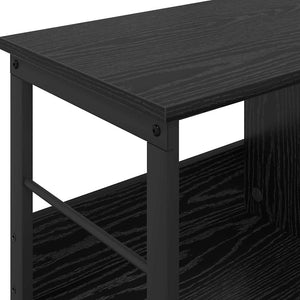 Ράφι Βιβλίων 2 επιπέδων 82 x 32 x 47 εκ. Επεξεργασμένο Ξύλο