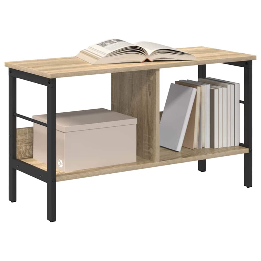 Ράφι Βιβλίων Δρύς Sonoma 82 x 32 x 47 εκ. Επεξεργασμένο ξύλο