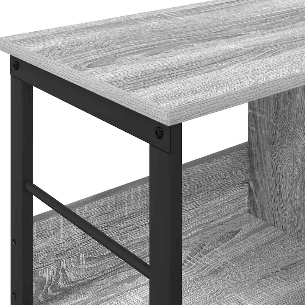 Ράφι Βιβλίων Γκρίζο Σονομα 82 x 32 x 47 εκ. Επεξεργασμένο ξύλο