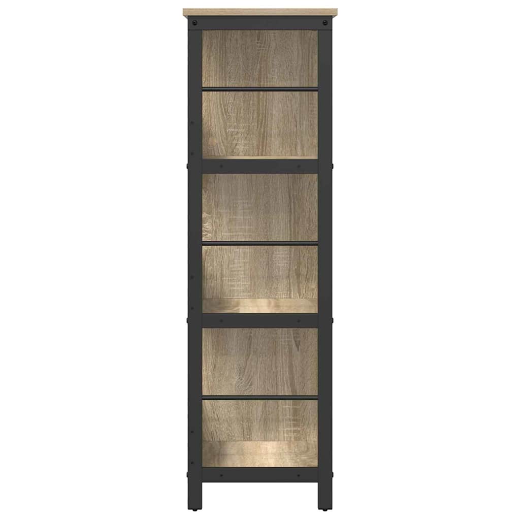 Ράφι Βιβλίων 9 επιπέδων 102 x 32 x 104,5 εκ. Επεξεργασμένο Ξύλο - Pakobazaar