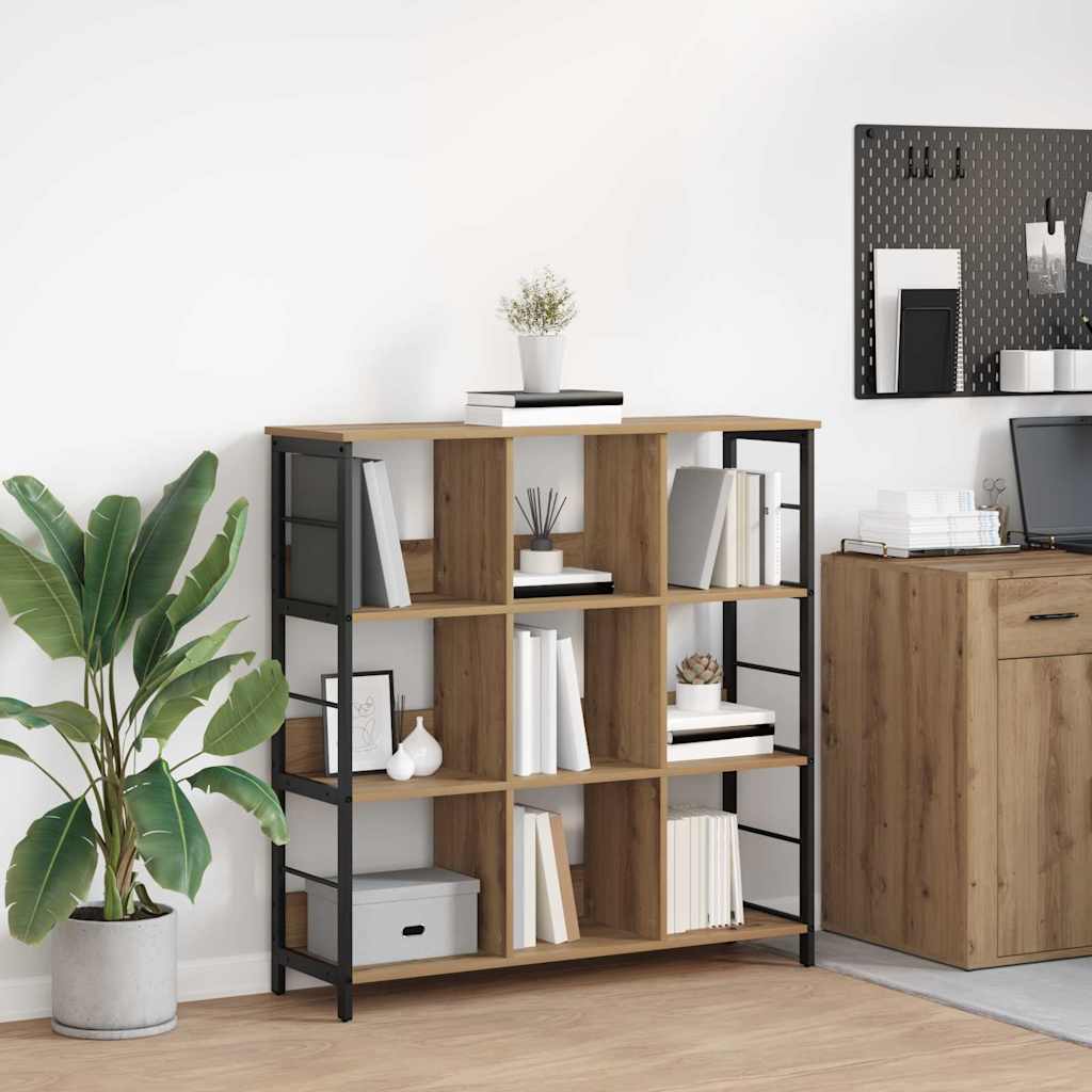 Ράφι Βιβλίων Artisan Oak 102 x 32 x 104,5 εκ. - Pakobazaar