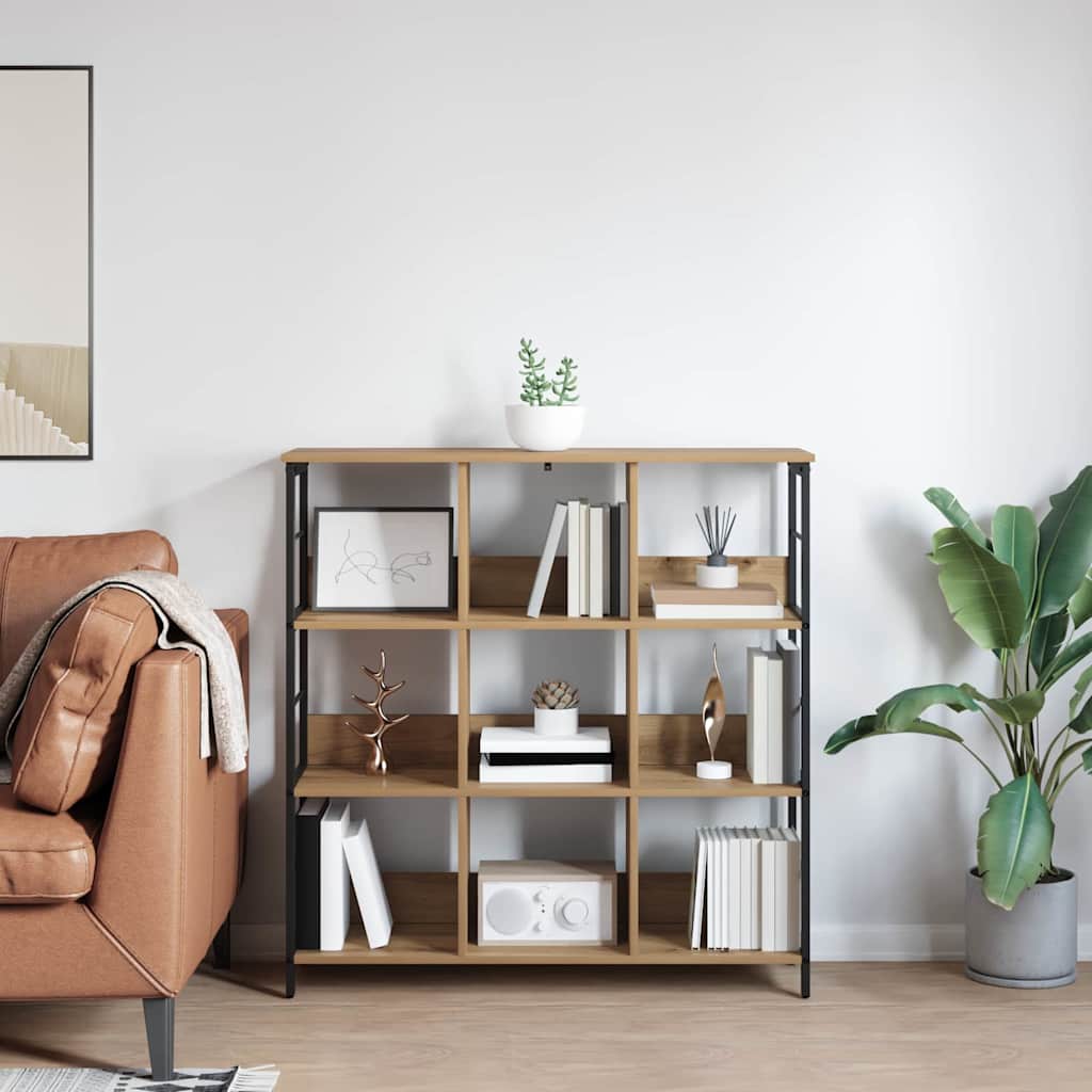 Ράφι Βιβλίων Artisan Oak 102 x 32 x 104,5 εκ. - Pakobazaar