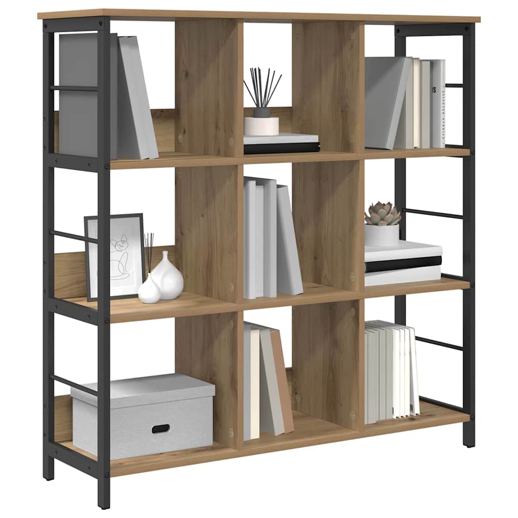 Ράφι Βιβλίων Artisan Oak 102 x 32 x 104,5 εκ. - Pakobazaar