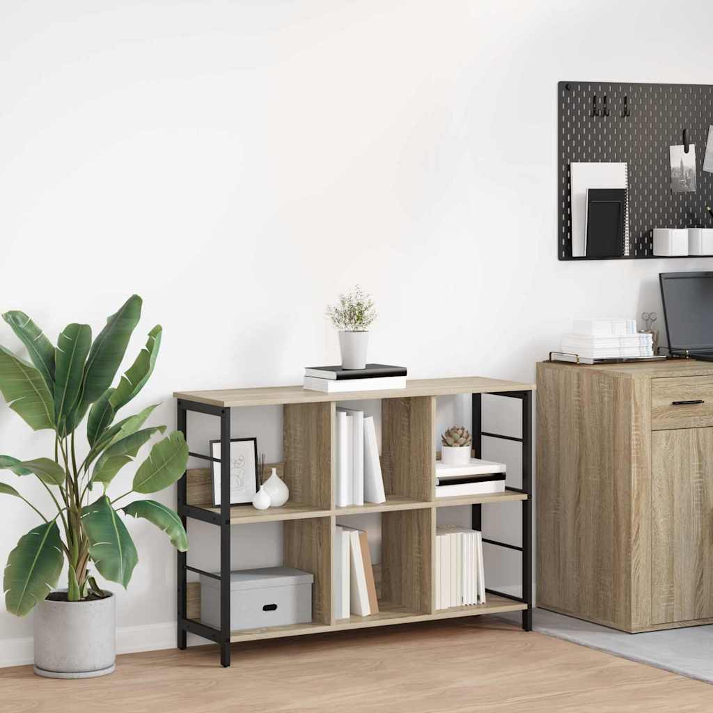 Ράφι Βιβλίων Δρύς Sonoma 102 x 32 x 72,5 εκ. Επεξεργασμένο ξύλο