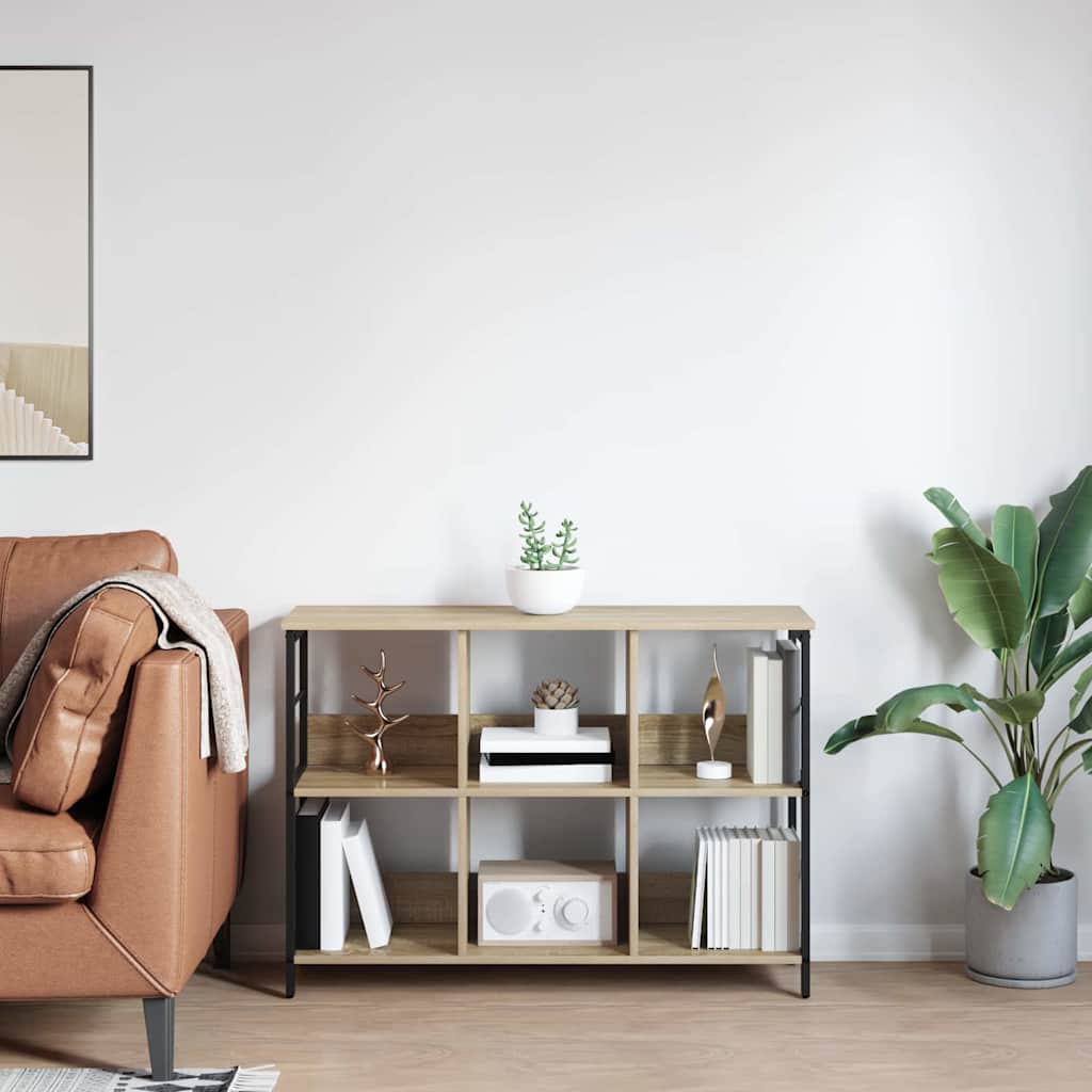 Ράφι Βιβλίων Δρύς Sonoma 102 x 32 x 72,5 εκ. Επεξεργασμένο ξύλο