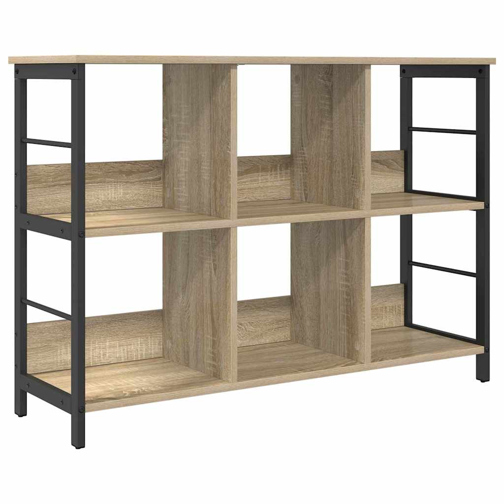 Ράφι Βιβλίων Δρύς Sonoma 102 x 32 x 72,5 εκ. Επεξεργασμένο ξύλο