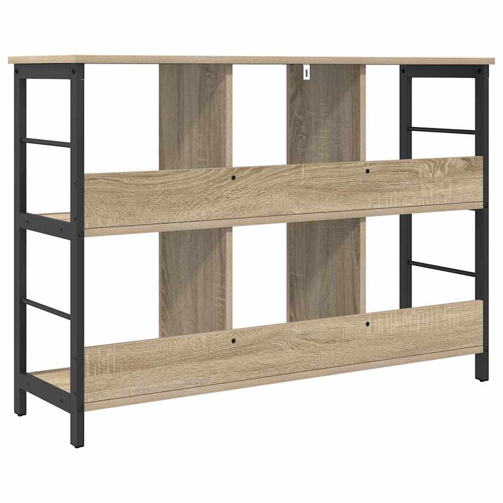 Ράφι Βιβλίων Δρύς Sonoma 102 x 32 x 72,5 εκ. Επεξεργασμένο ξύλο