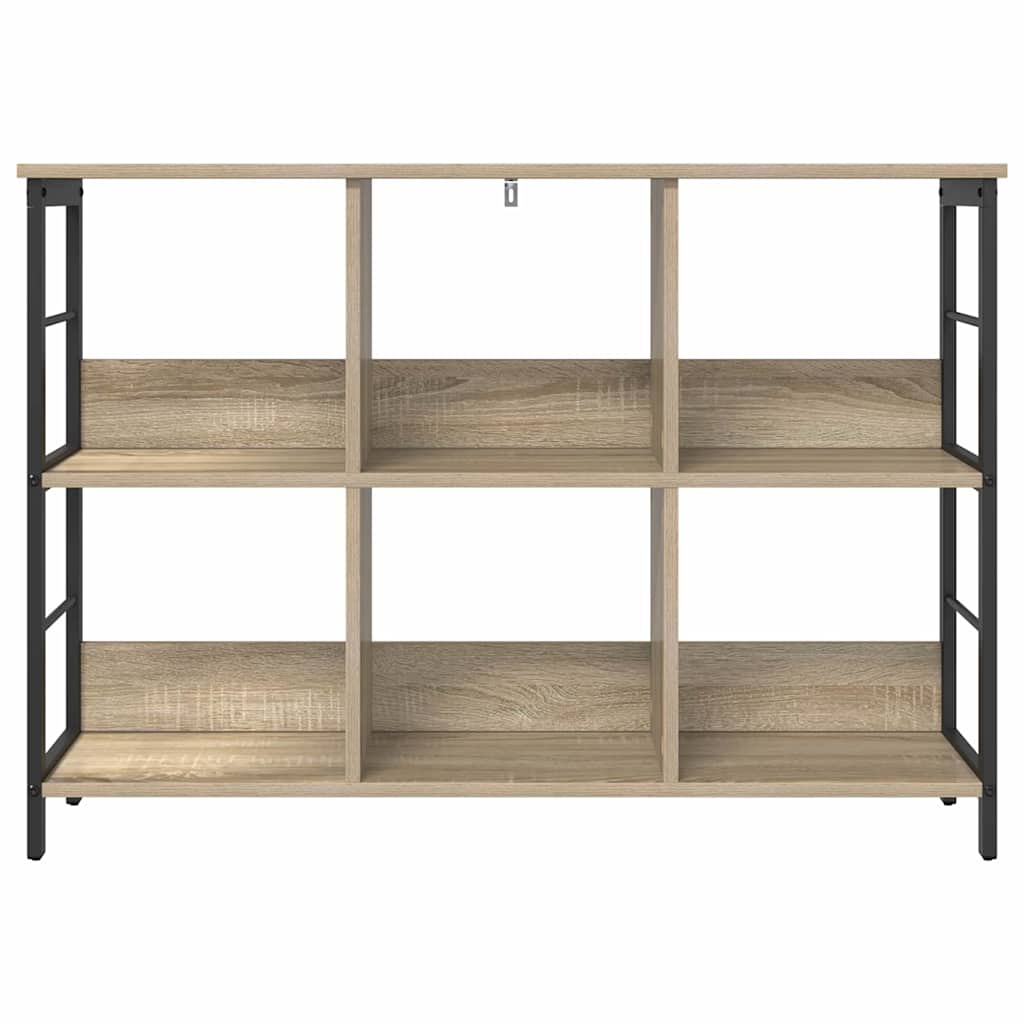 Ράφι Βιβλίων Δρύς Sonoma 102 x 32 x 72,5 εκ. Επεξεργασμένο ξύλο
