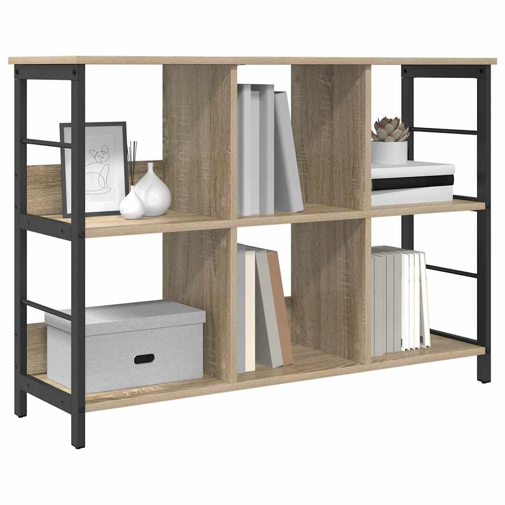 Ράφι Βιβλίων Δρύς Sonoma 102 x 32 x 72,5 εκ. Επεξεργασμένο ξύλο