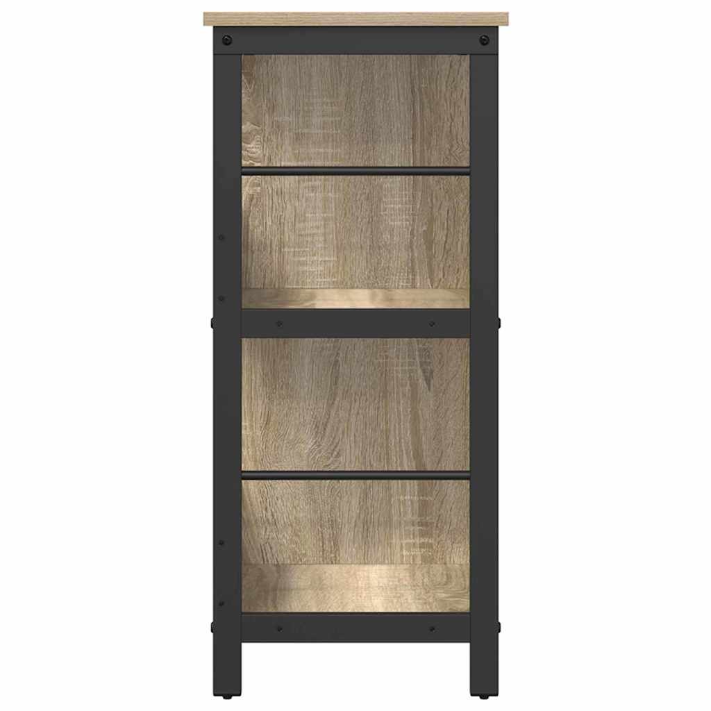 Ράφι Βιβλίων Δρύς Sonoma 102 x 32 x 72,5 εκ. Επεξεργασμένο ξύλο