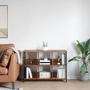 Ράφι Βιβλίων 6 επιπέδων 102 x 32 x 72,5 εκ. Επεξεργασμένο Ξύλο