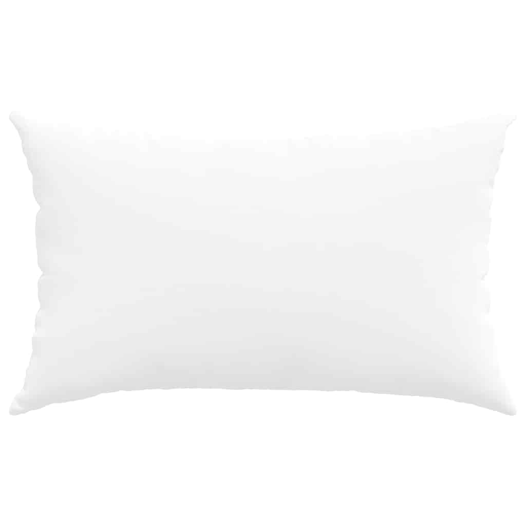Μαξιλάρι Καναπέ 2 pcs Λευκό 50 x 30 cm ύφασμα