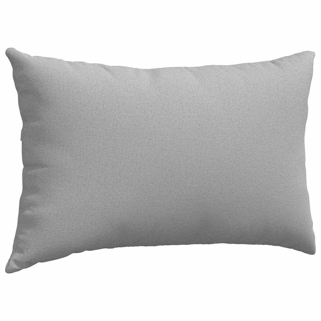 Μαξιλάρι Καναπέ 2 pcs Σκίουρος Γκρί 50 x 30 cm ύφασμα