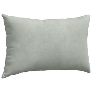 Μαξιλάρι Καναπέ 2 pcs Ανοιχτό γκρι 50 x 30 cm