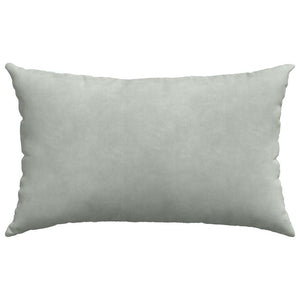 Μαξιλάρι Καναπέ 2 pcs Ανοιχτό γκρι 50 x 30 cm