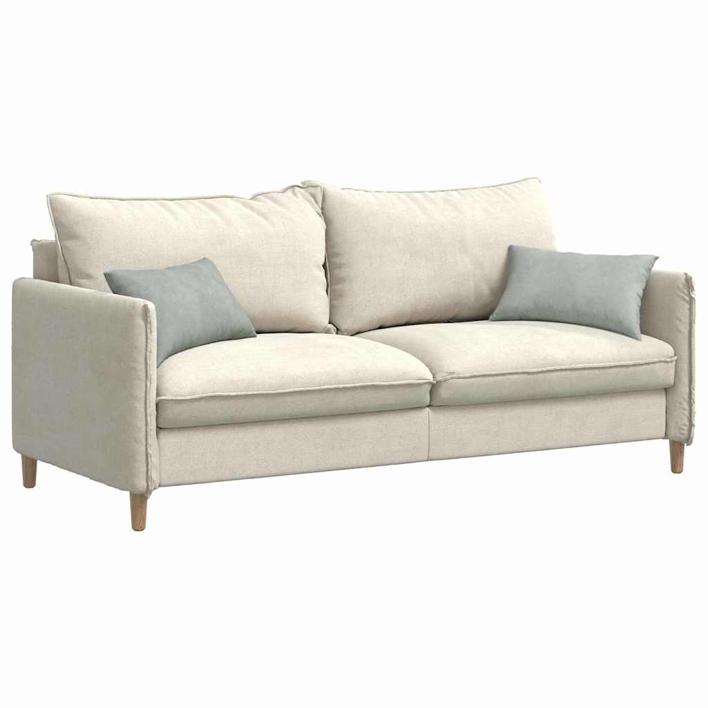 Μαξιλάρι Καναπέ 2 pcs Ανοιχτό γκρι 50 x 30 cm