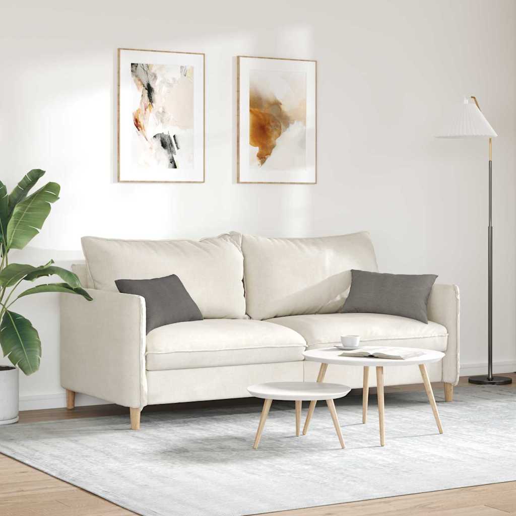 Μαξιλάρι Καναπέ 2 pcs Ανοιχτό γκρι 50 x 30 cm