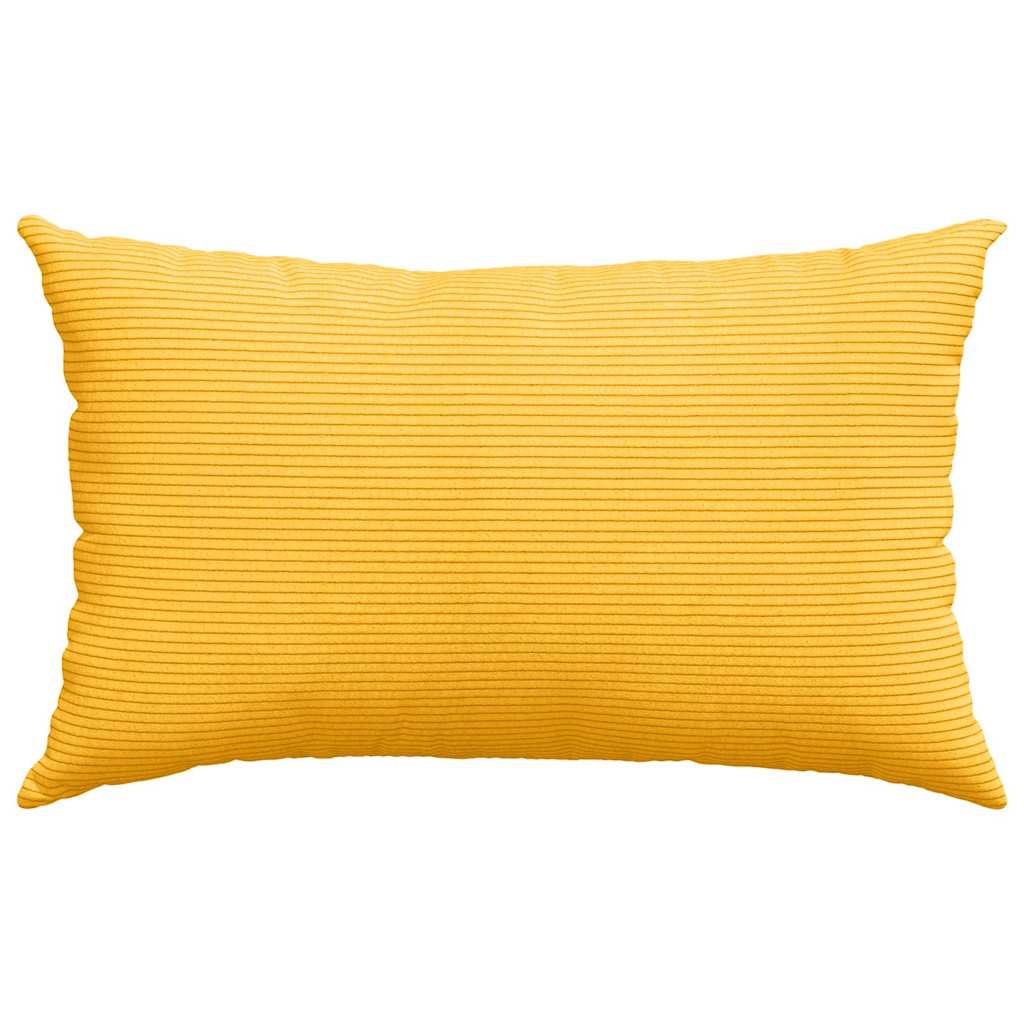 Μαξιλάρι Καναπέ 2 pcs Απαλό Κίτρινο 50 x 30 cm