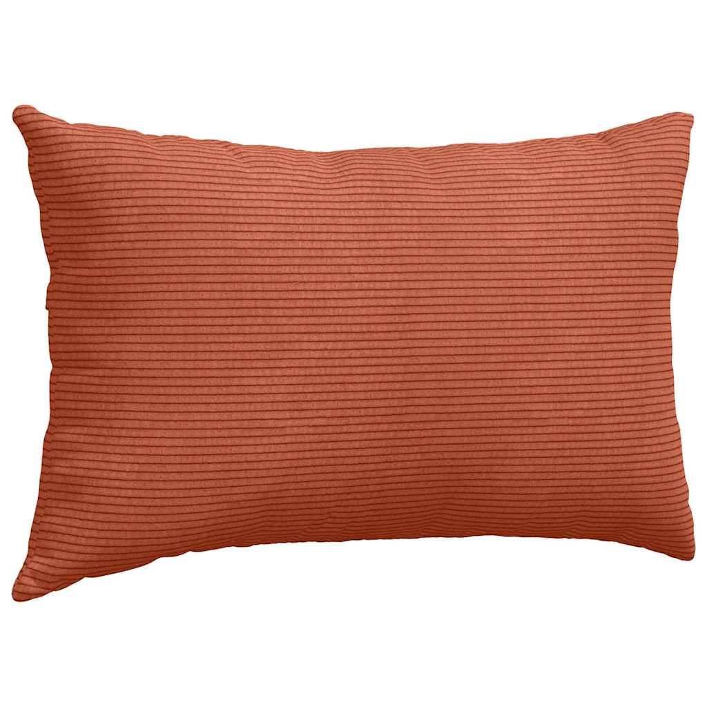 Μαξιλάρι Καναπέ 2 pcs Κόκκινο Πορτοκαλί 50 x 30 cm