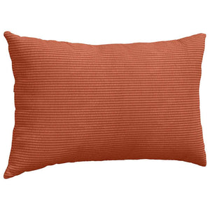Μαξιλάρι Καναπέ 2 pcs Κόκκινο Πορτοκαλί 50 x 30 cm