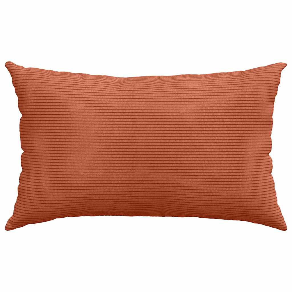 Μαξιλάρι Καναπέ 2 pcs Κόκκινο Πορτοκαλί 50 x 30 cm
