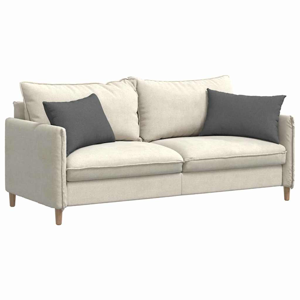 Μαξιλάρι Καναπέ 2 pcs Σκούρο Γκρι 60 x 40 cm ύφασμα
