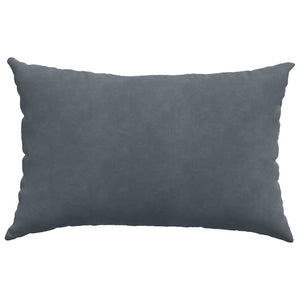 Μαξιλάρι Καναπέ 2 pcs Σκούρο γκρι 60 x 40 cm