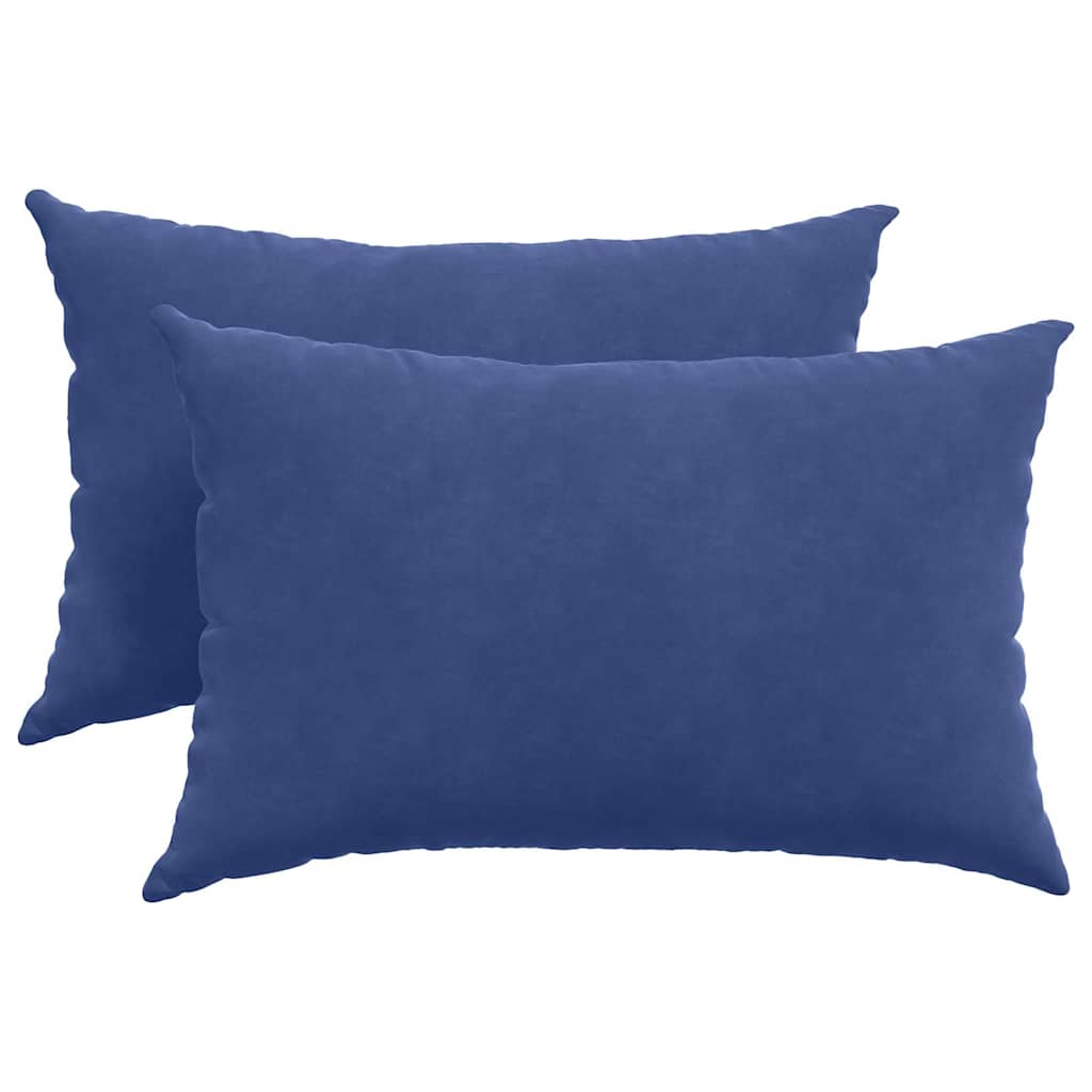 Μαξιλάρι Καναπέ 2 pcs Μπλε Αστυνομίας 60 x 40 cm