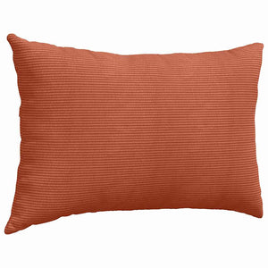 Μαξιλάρι Καναπέ 2 pcs Κόκκινο Πορτοκαλί 60 x 40 cm