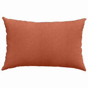 Μαξιλάρι Καναπέ 2 pcs Κόκκινο Πορτοκαλί 60 x 40 cm