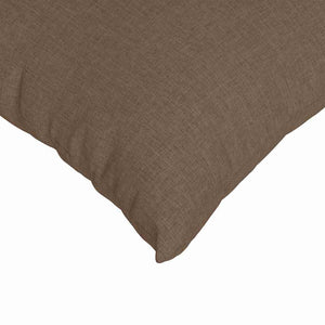 Μαξιλάρι Καναπέ 2 pcs Καφέ 80 x 40 cm ύφασμα - Pakobazaar