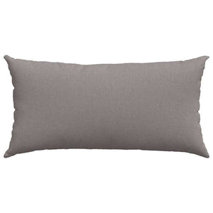 Μαξιλάρι Καναπέ 2 τμχ. ύφασμα Taupe 80 x 40 cm