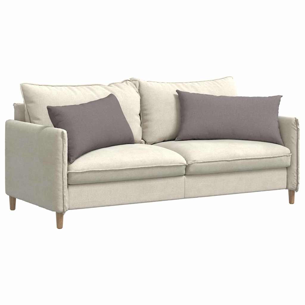 Μαξιλάρι Καναπέ 2 pcs Taupe 80 x 40 cm ύφασμα