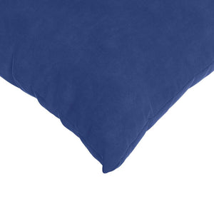 Μαξιλάρι Καναπέ 2 pcs Μπλε Αστυνομίας 80 x 40 cm